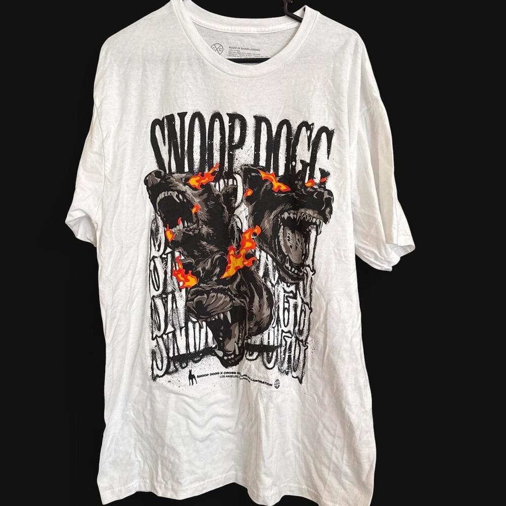 White snoop dogg tee